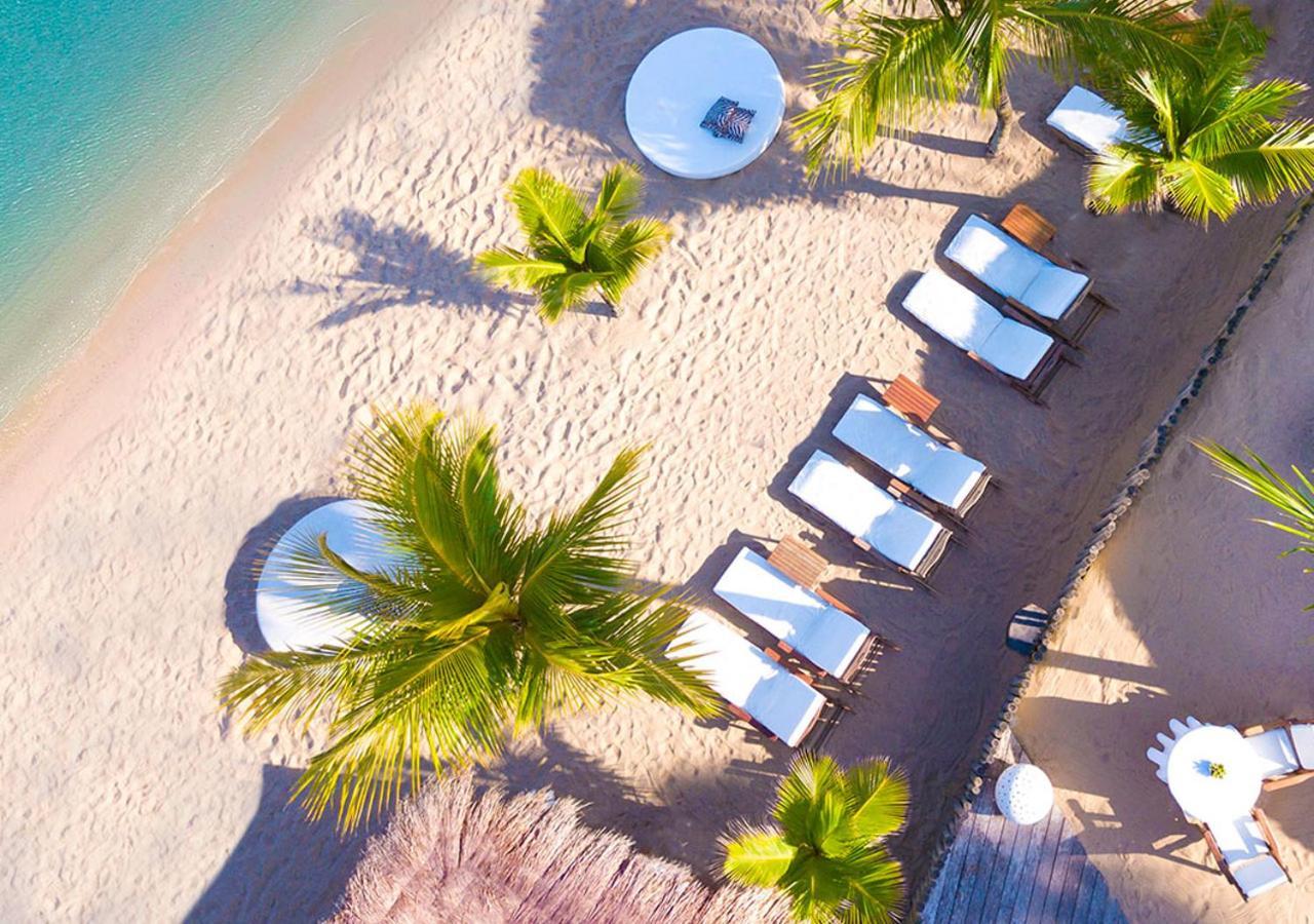 Dpny Beach Hotel & Spa איליה-בלה מראה חיצוני תמונה Aerial view of the beach at the resort