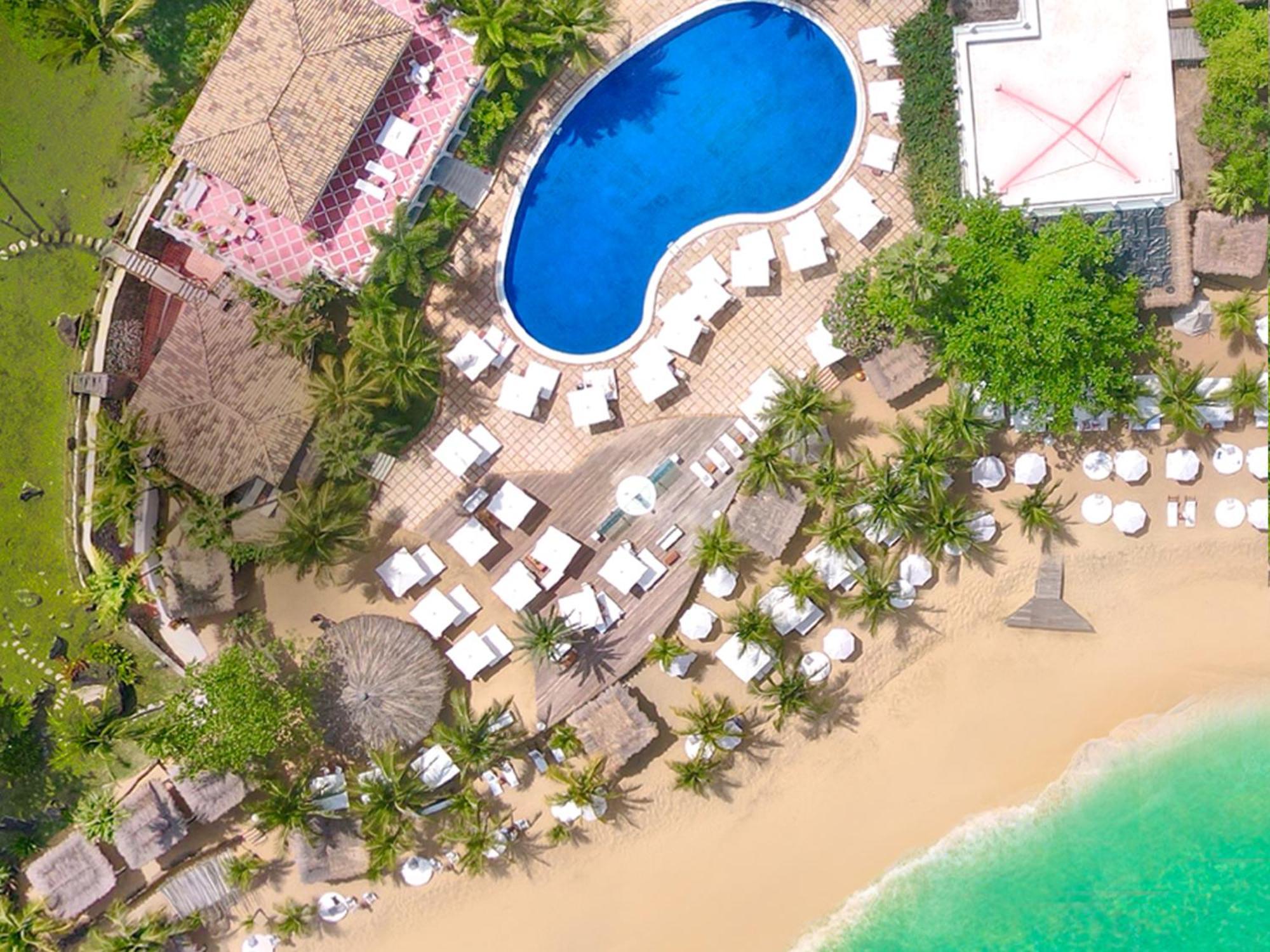 Dpny Beach Hotel & Spa איליה-בלה מראה חיצוני תמונה Aerial view of the resort